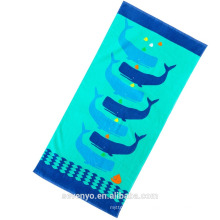 Beautiful whale Kids Beach Towel BT-546 Wholesale China Supplier